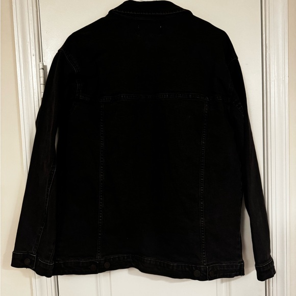 The Drop Black Denim Jacket - Picture 4 of 4
